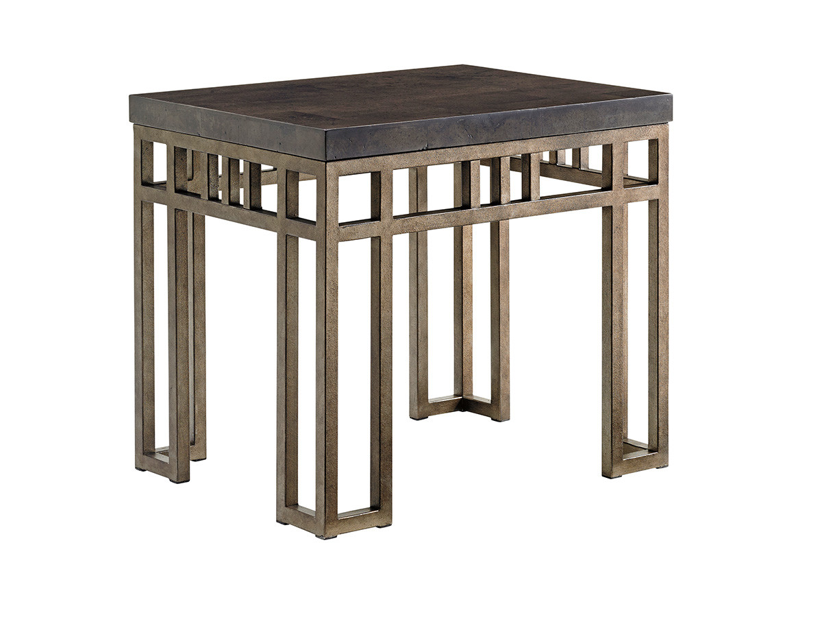 Montera Travertine End Table - main image