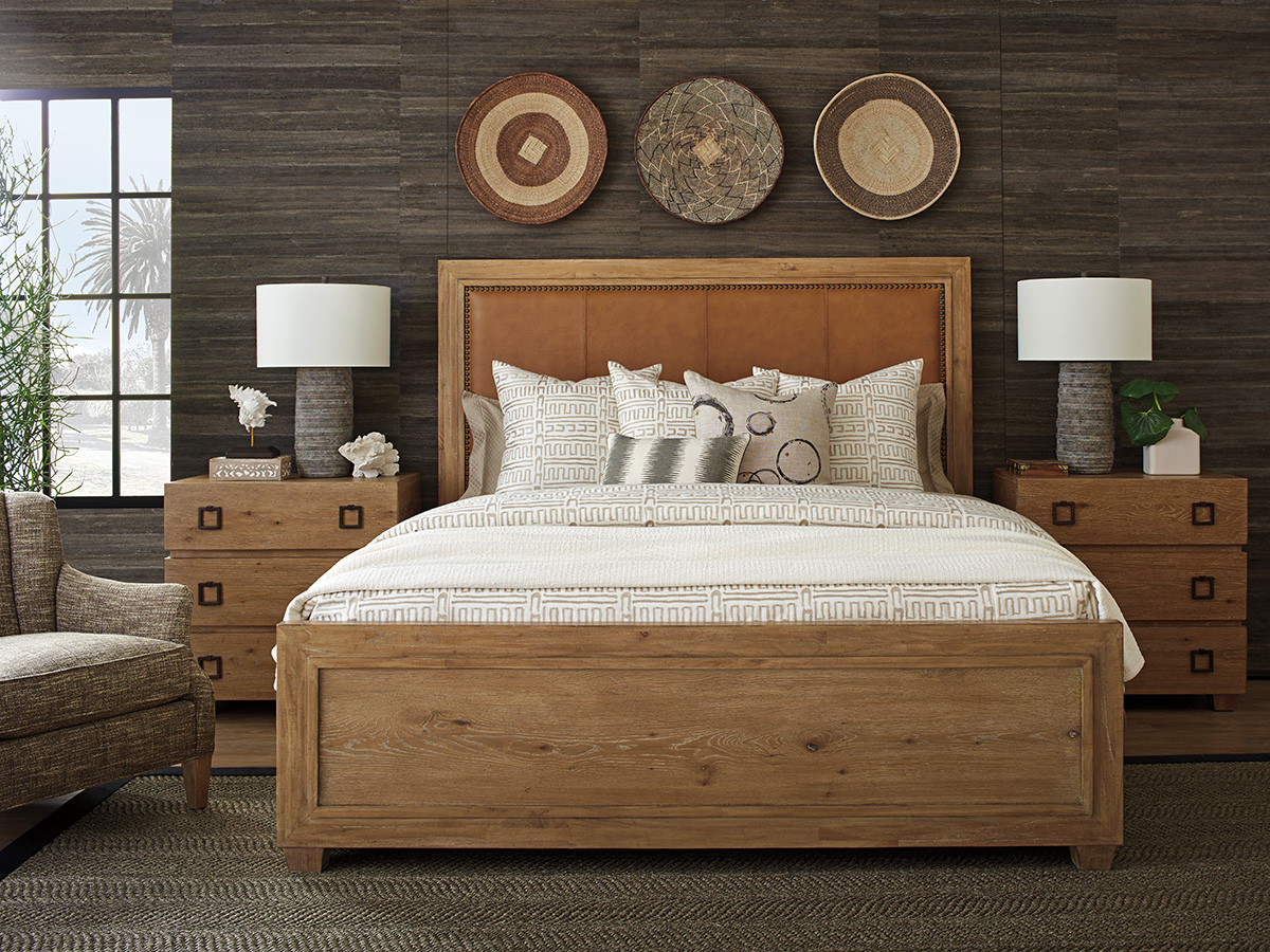 Antilles Upholstered Panel Bed - image 5