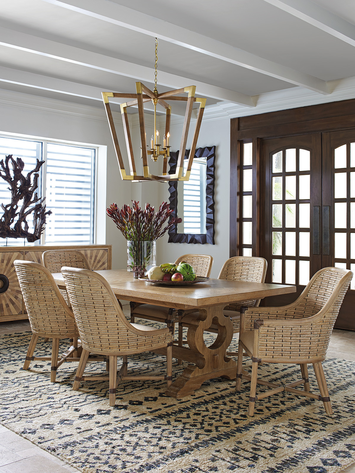 Keeling Woven Arm Chair - image 2