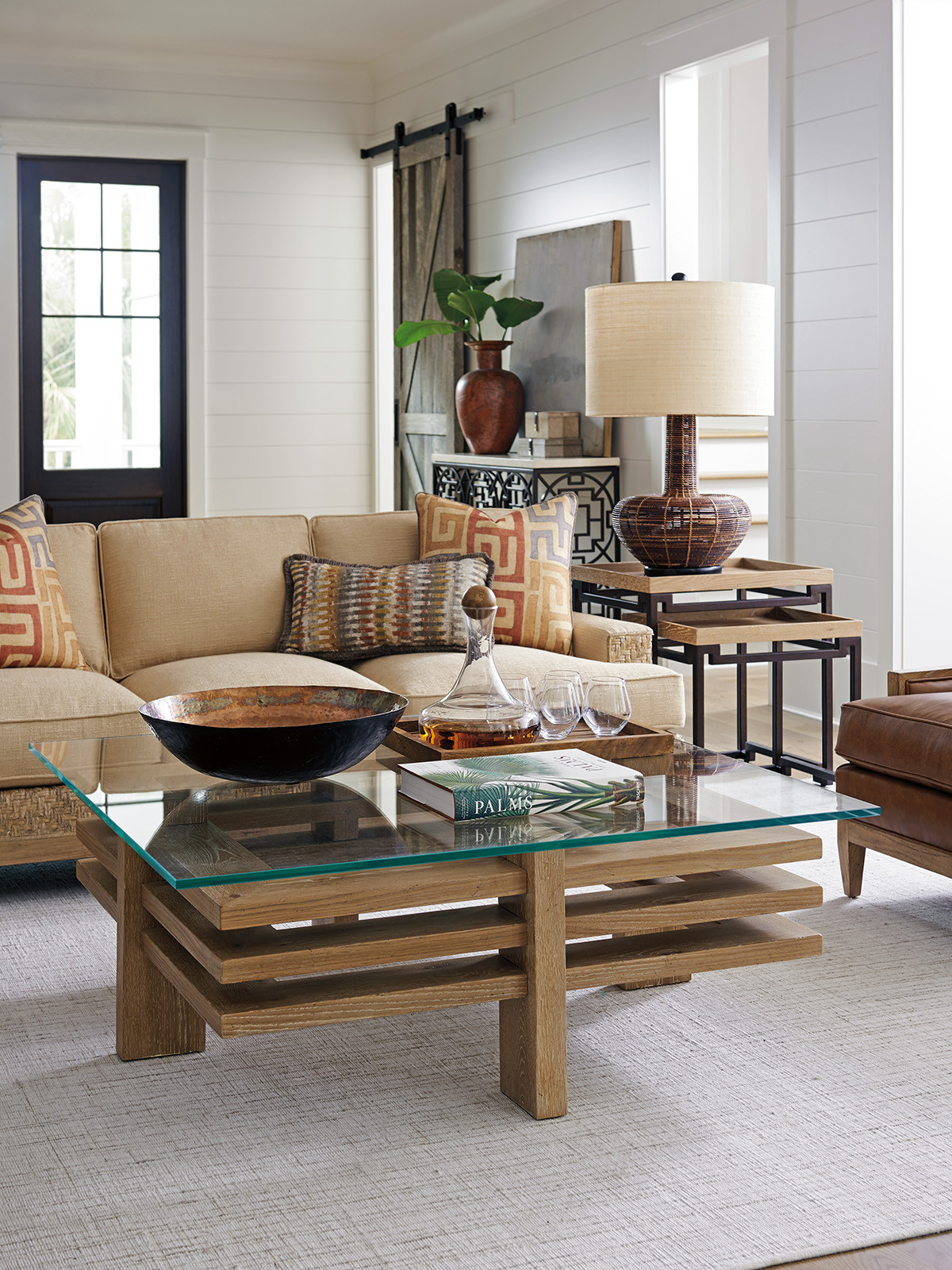 Calcutta Square Cocktail Table - image 1