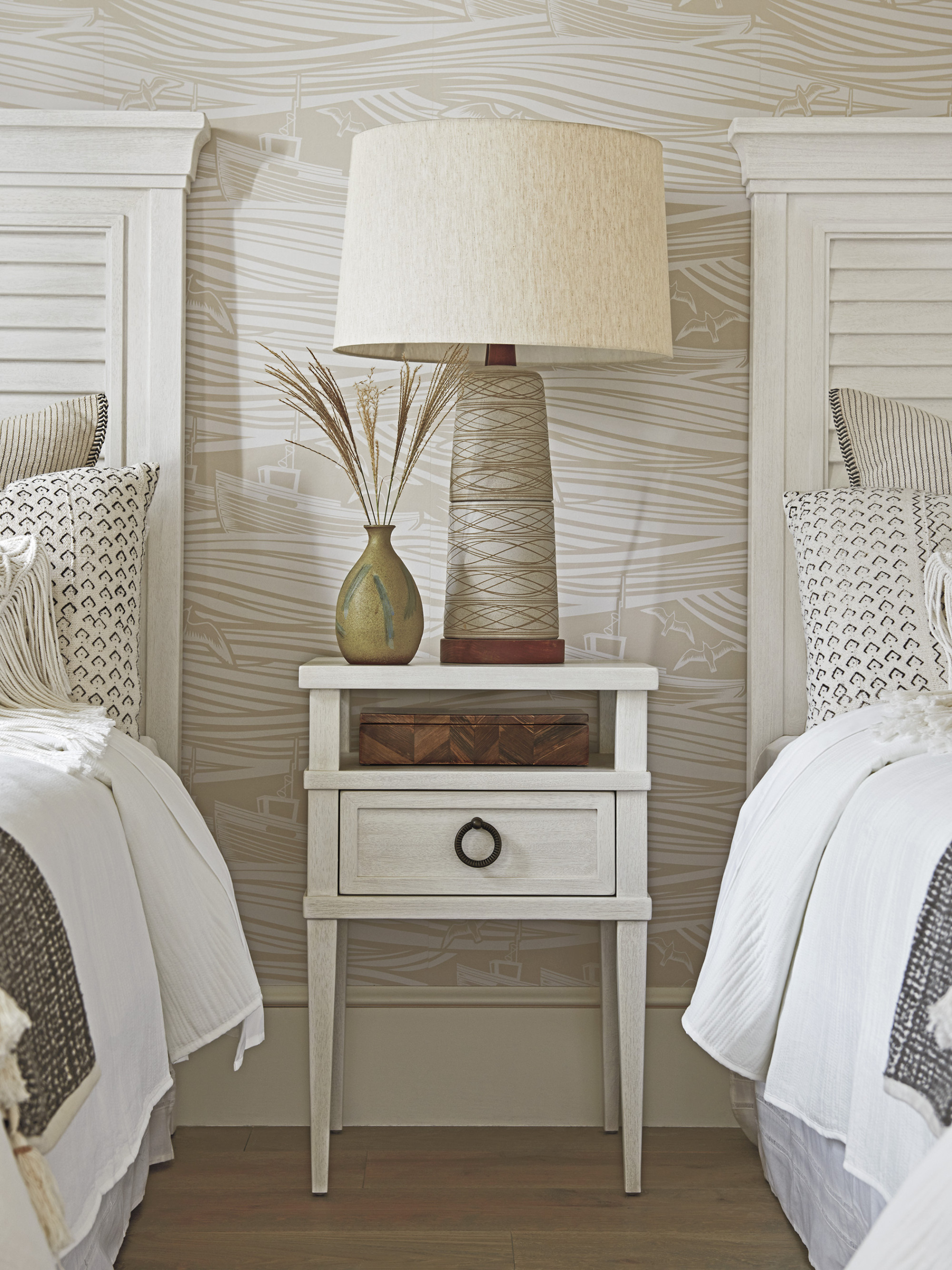 Royal Palm Louvered Headboard Twin - image 2