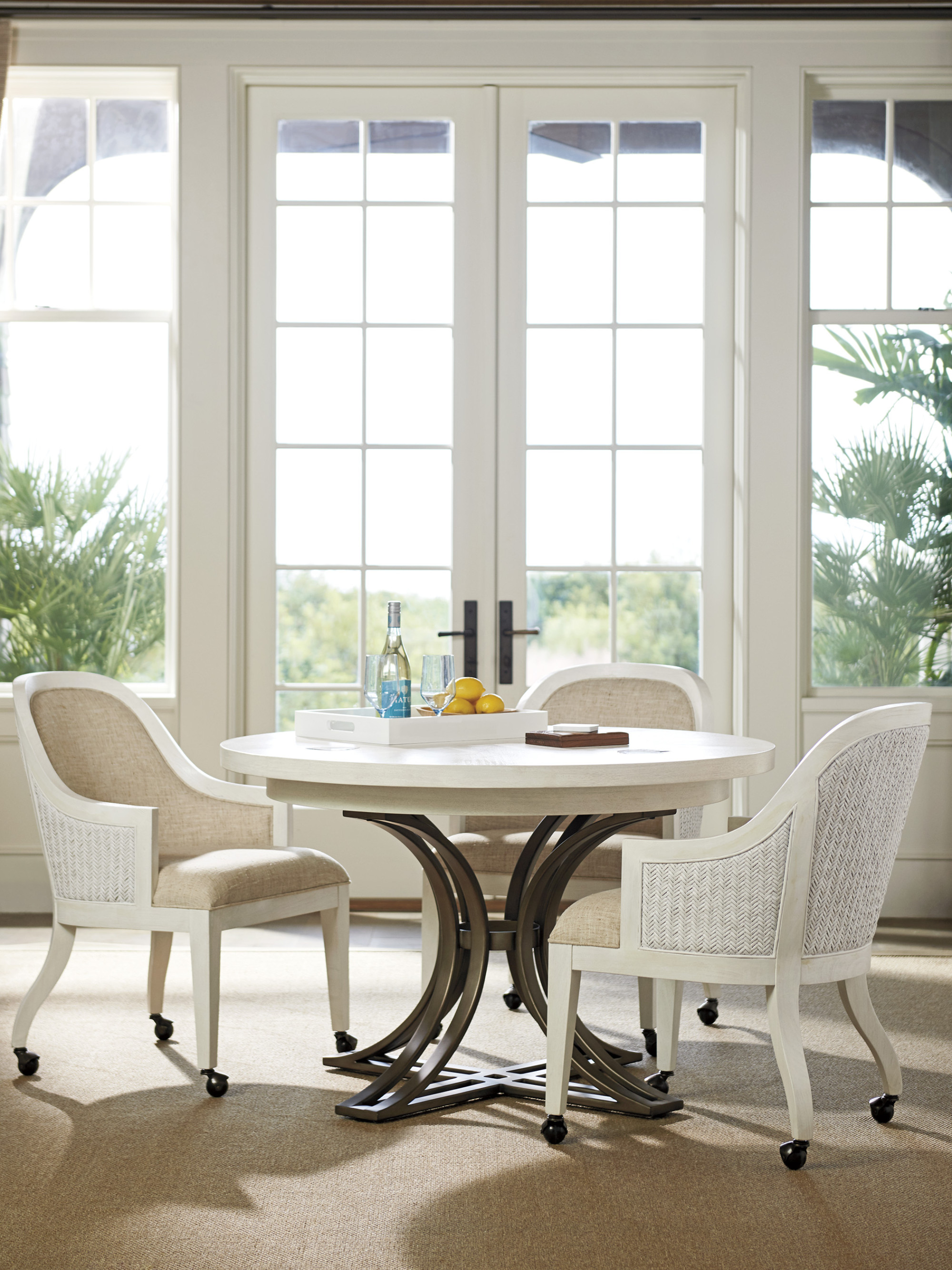 Bayview Arm Chair With Casters - image 3