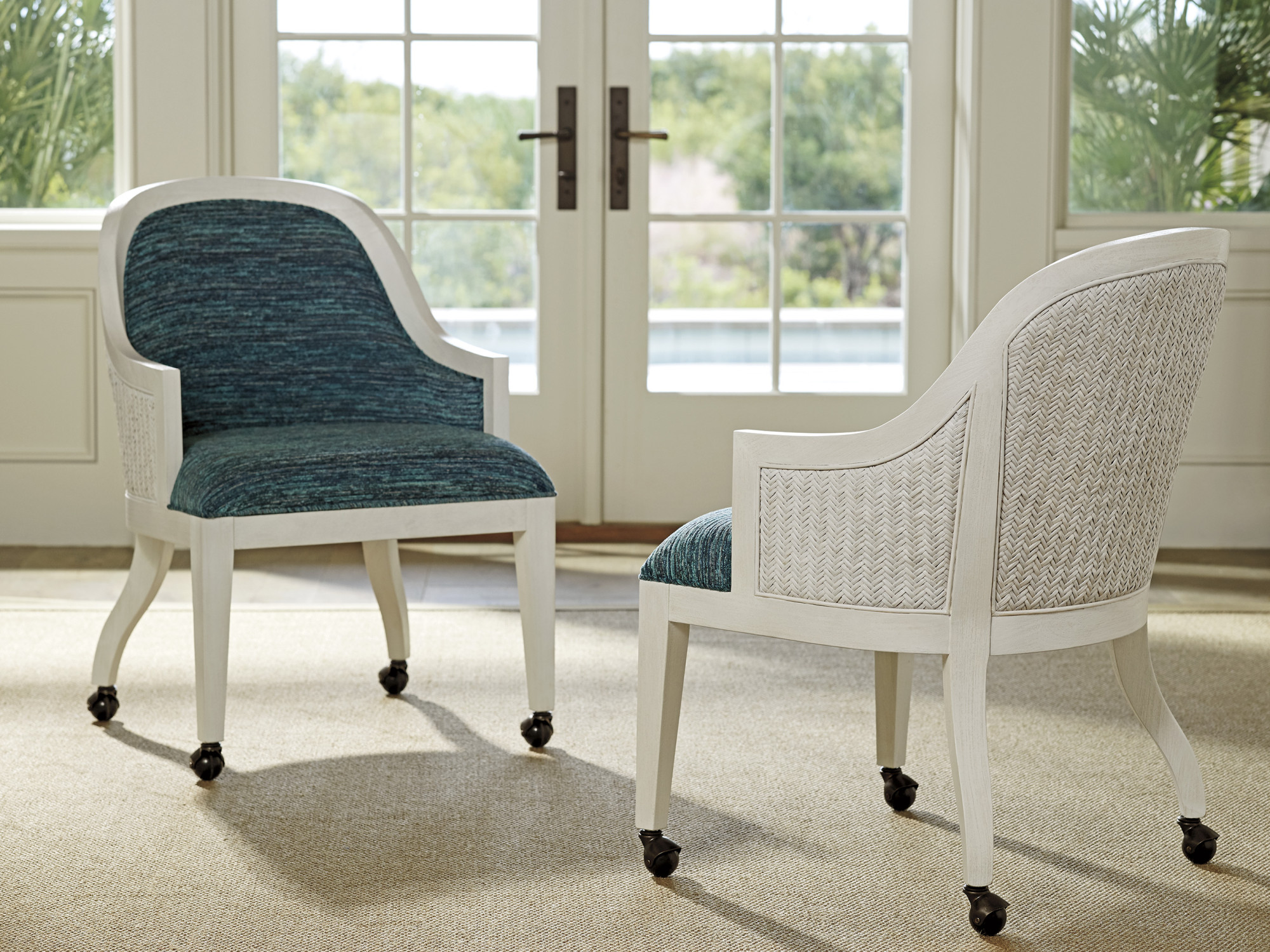 Bayview Arm Chair With Casters - image 1