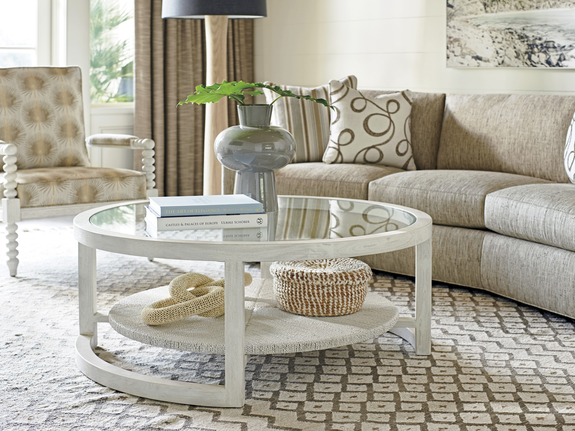 Pompano Round Cocktail Table - image 1