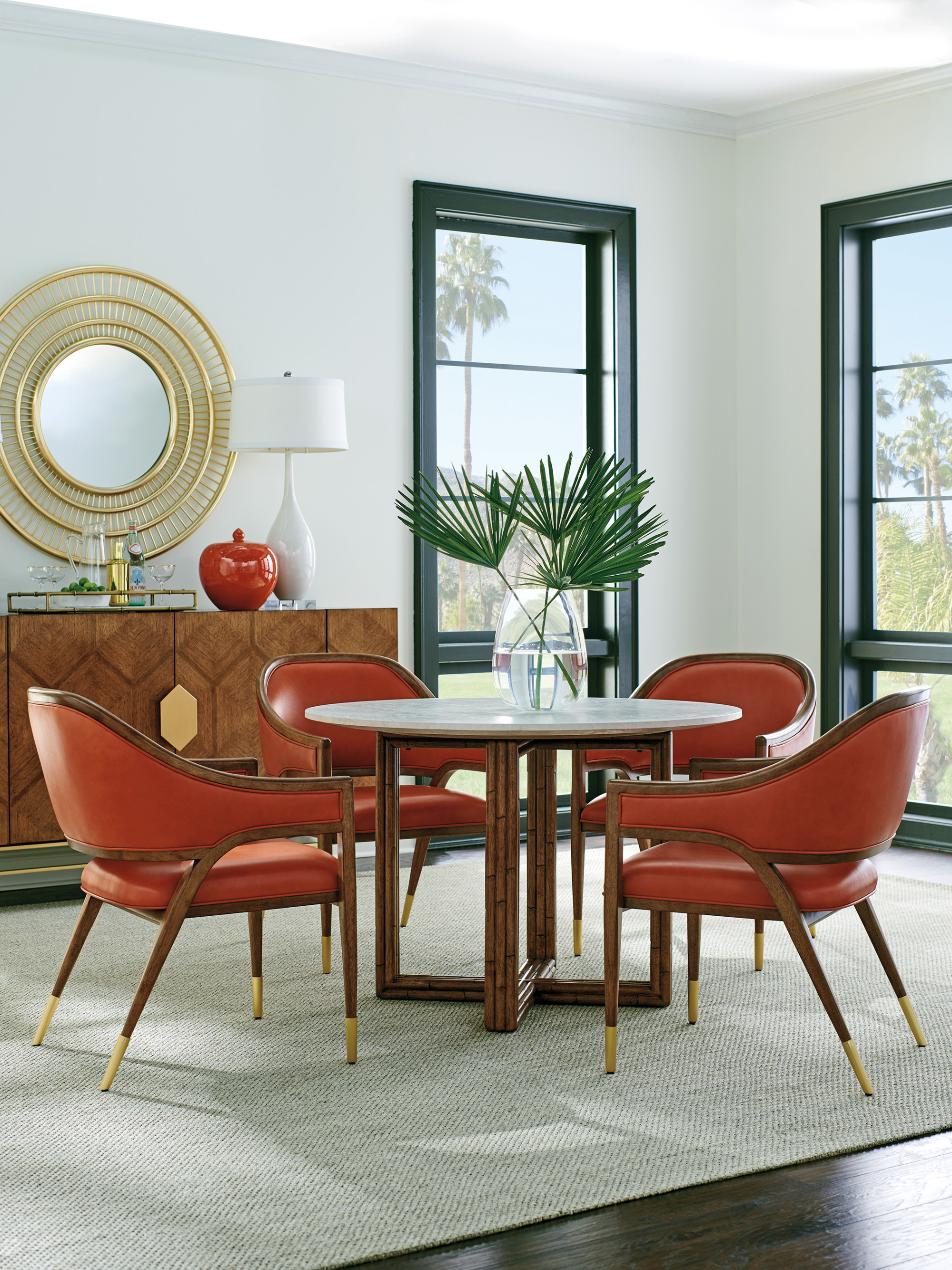 Arcadia Marble Top Breakfast Table - image 2