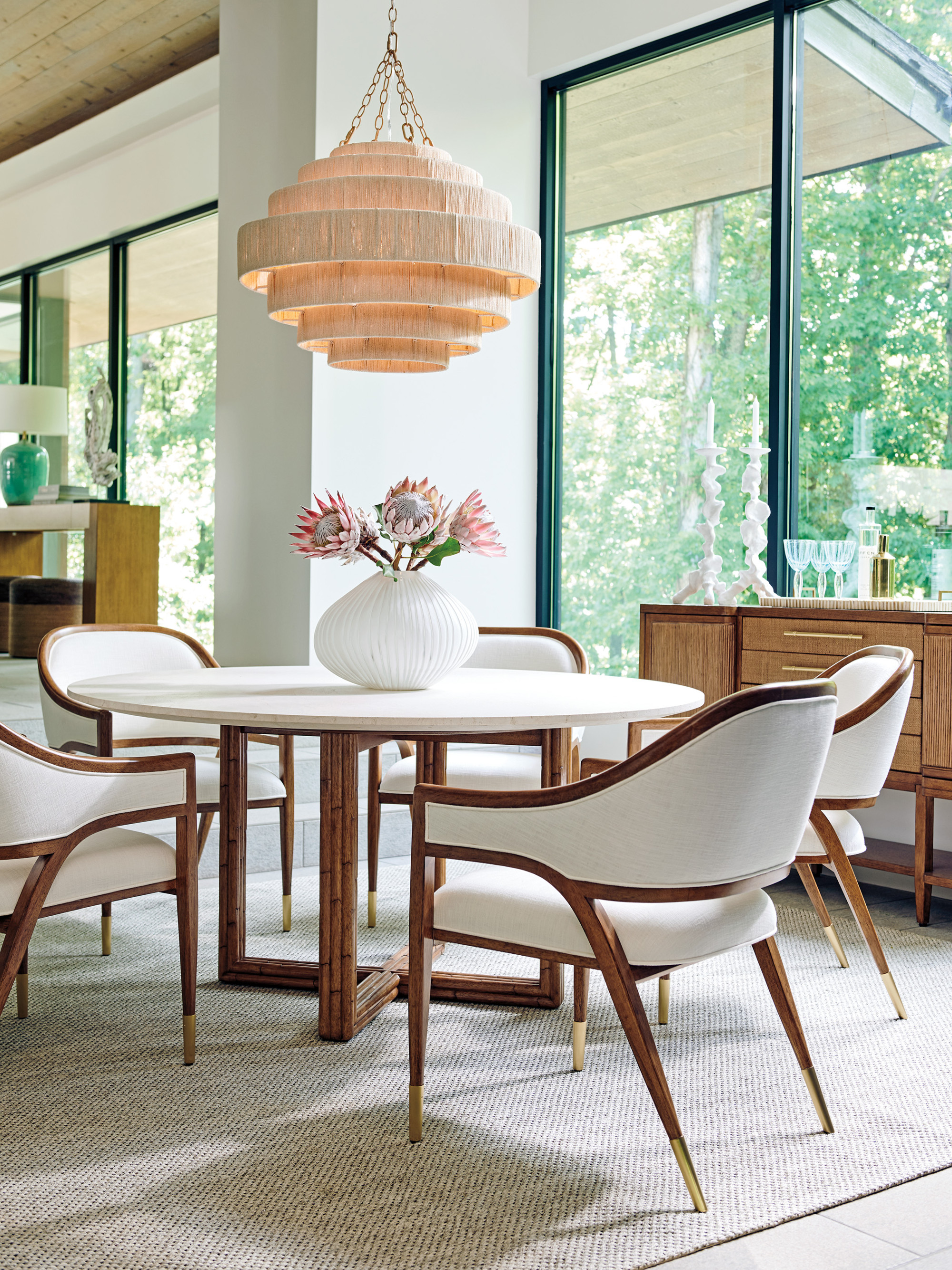 Jameson Upholstered Arm Chair - image 3