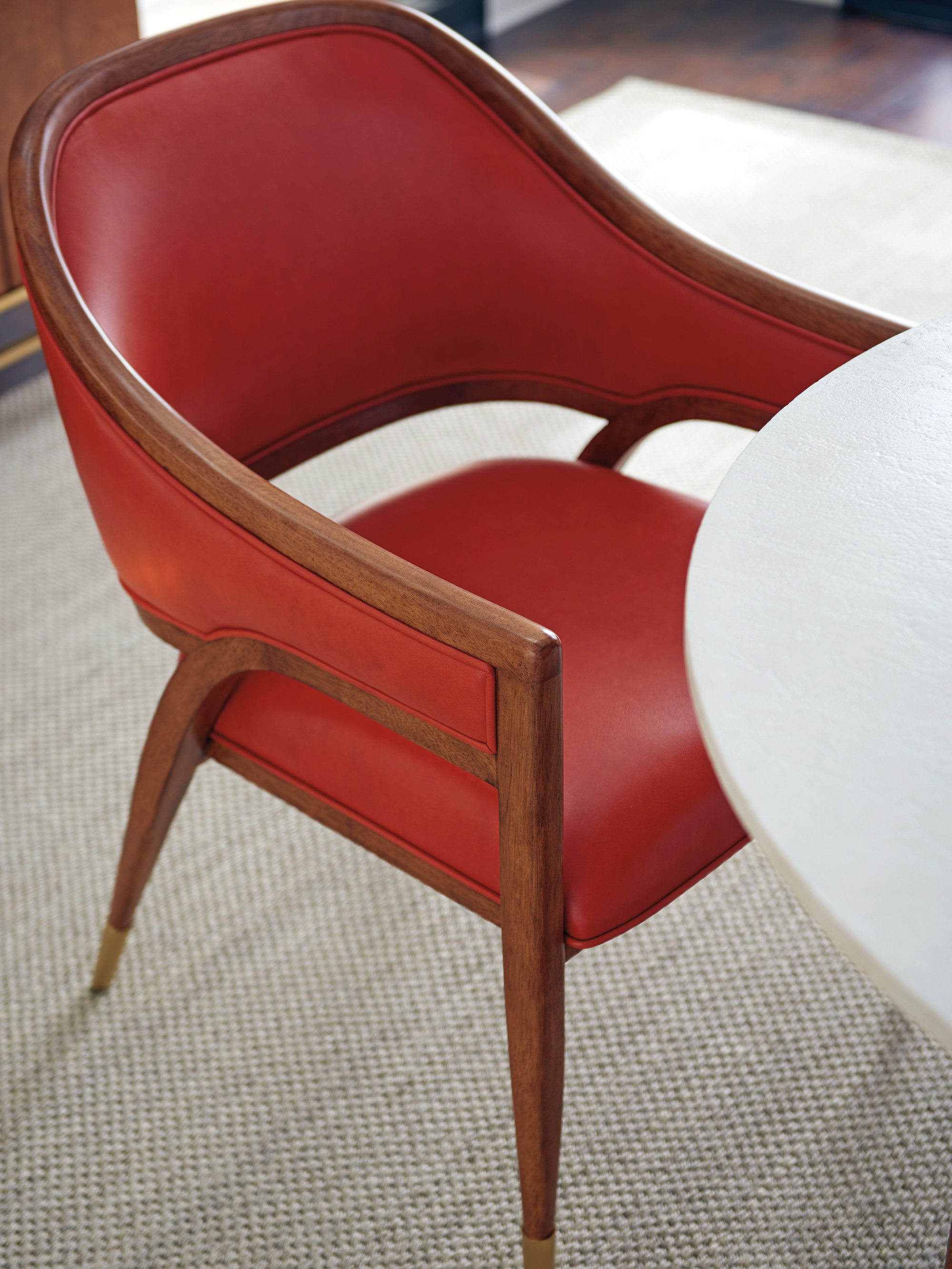 Jameson Upholstered Arm Chair - image 3