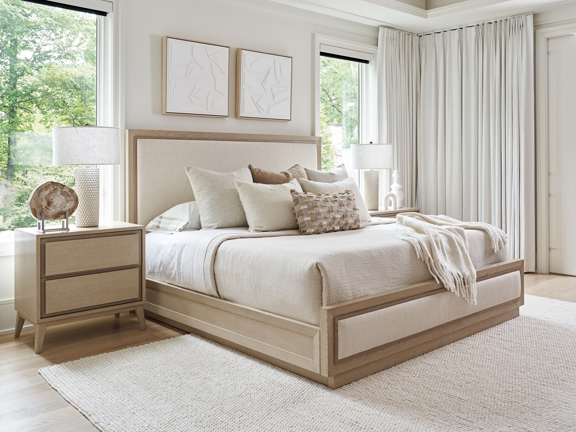Grayson Upholstered Bed - image 2