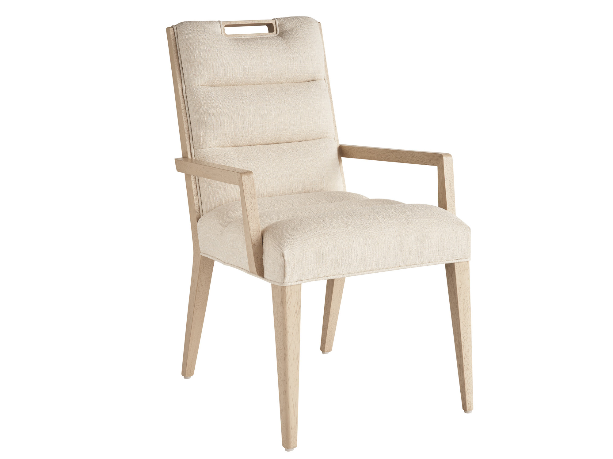 Aiden Channeled Upholstered Arm Chair - main image