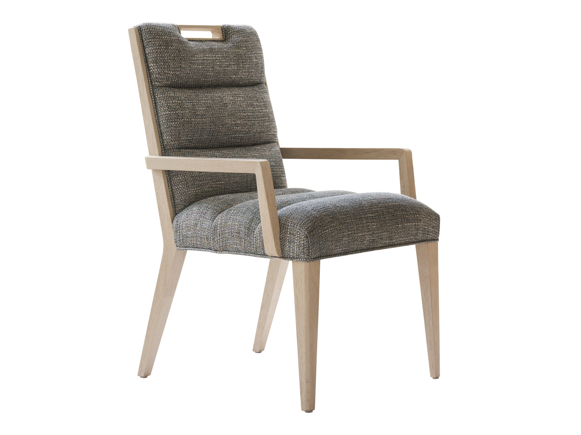 Aiden Channeled Upholstered Arm Chair - main image