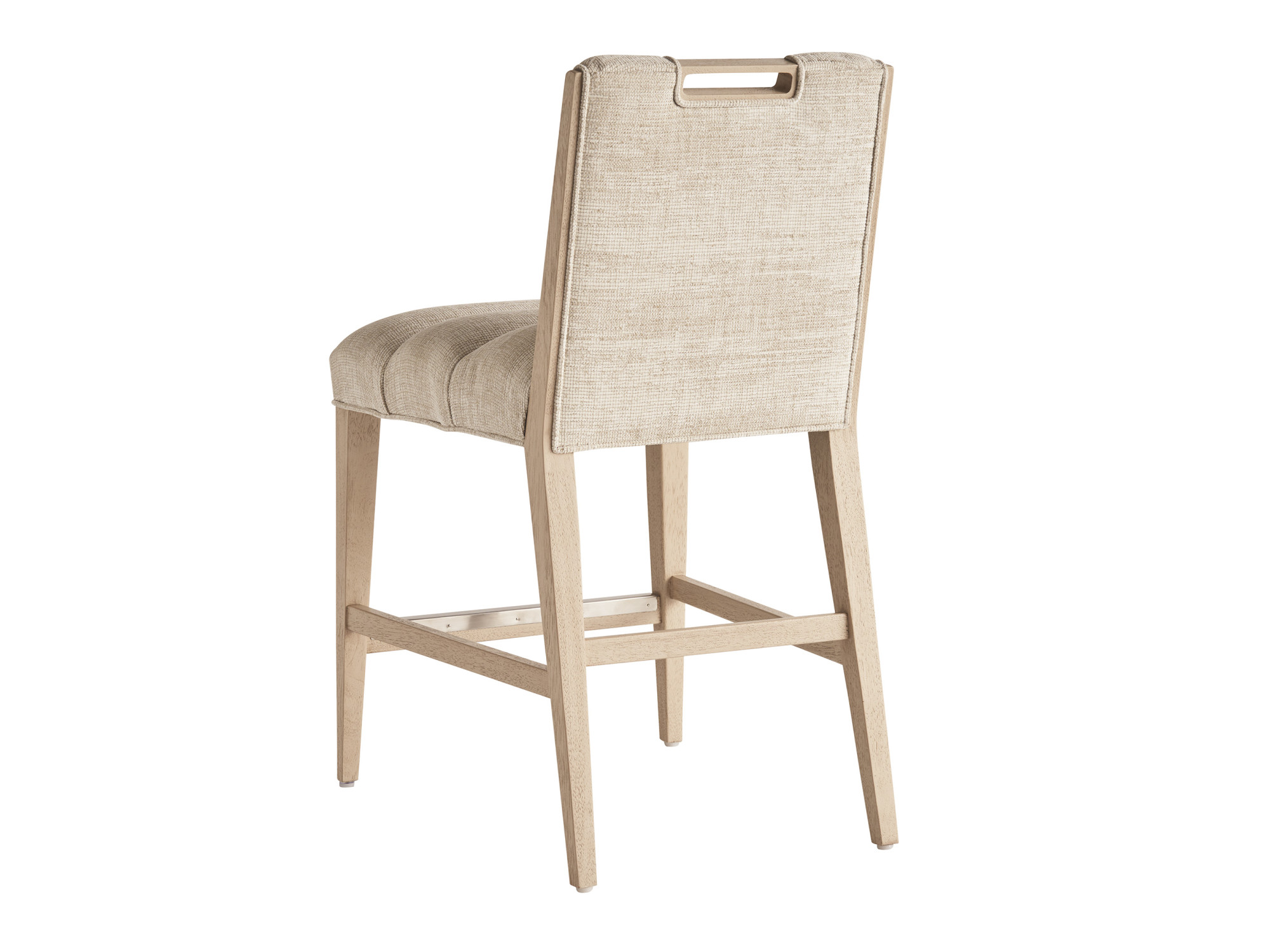 Greer Channeled Upholstered Counter Stool - image 2