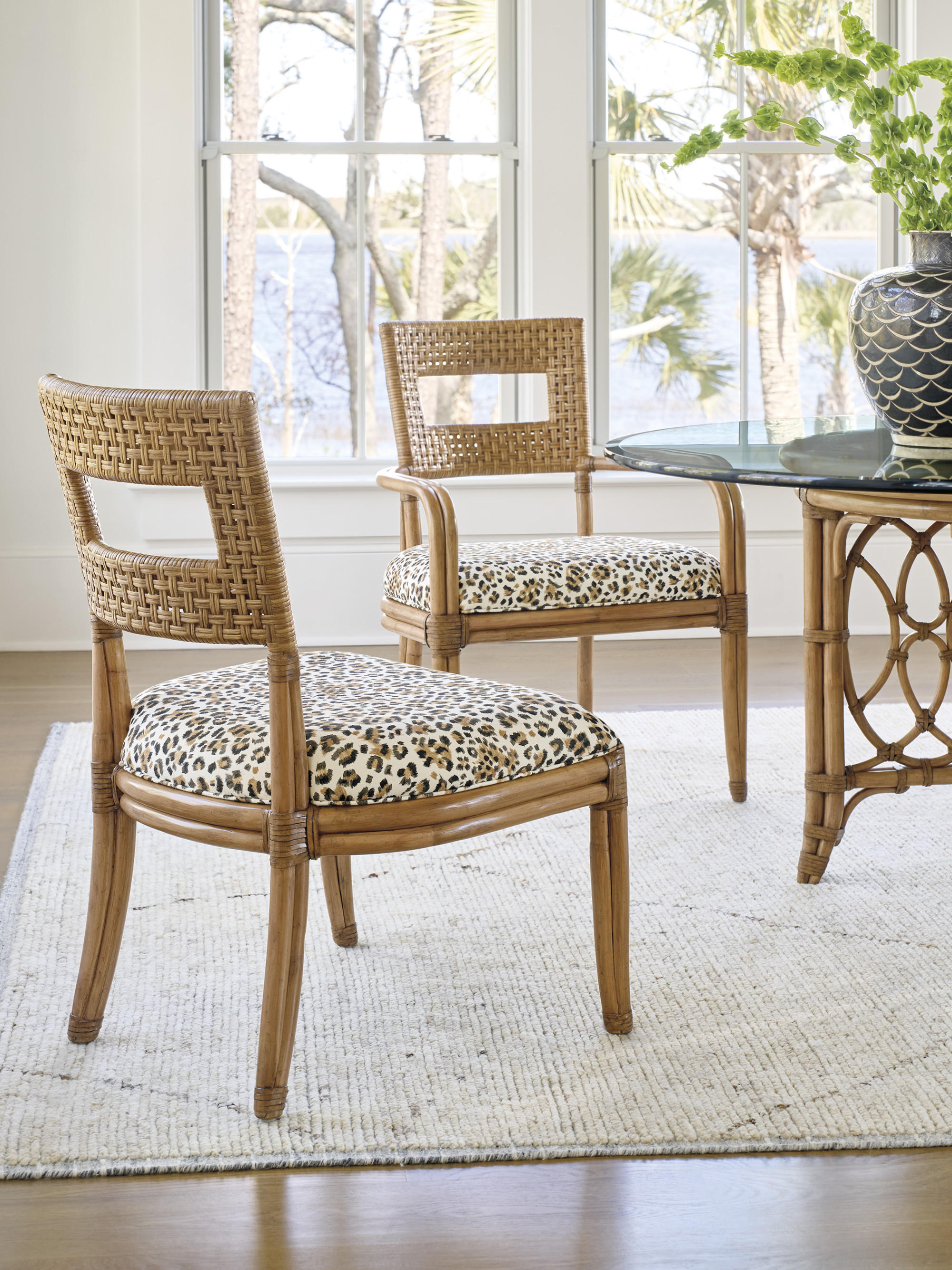Delano Woven Side Chair - image 1