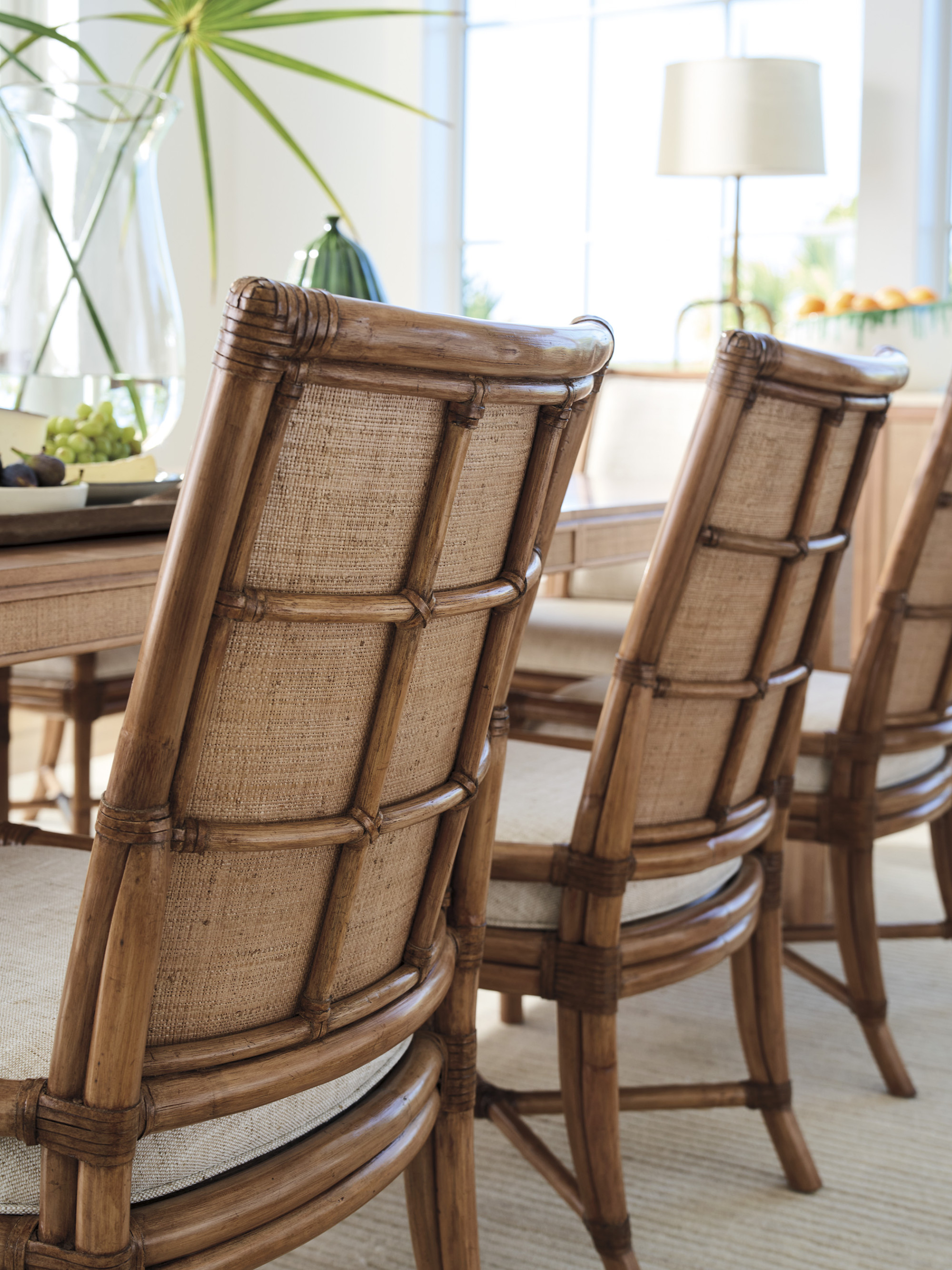 Oceanside Rattan Side Chair - image 3