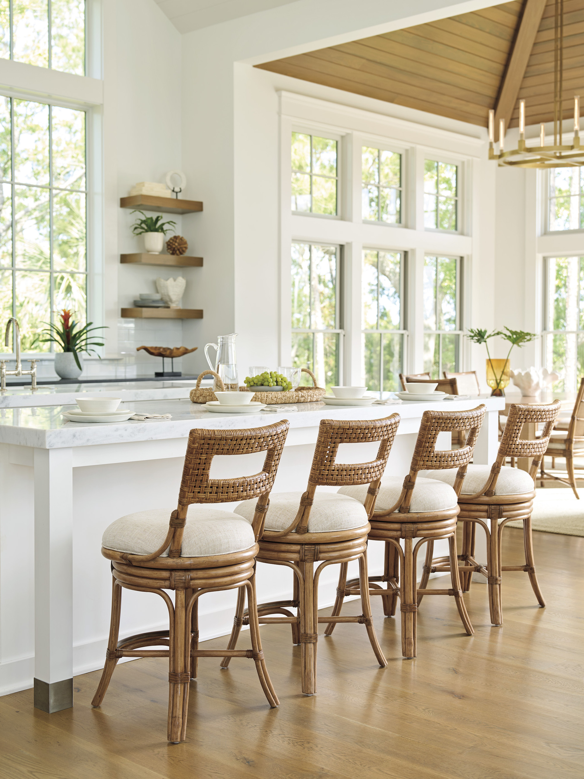 Bay Harbour Swivel Counter Stool - image 1