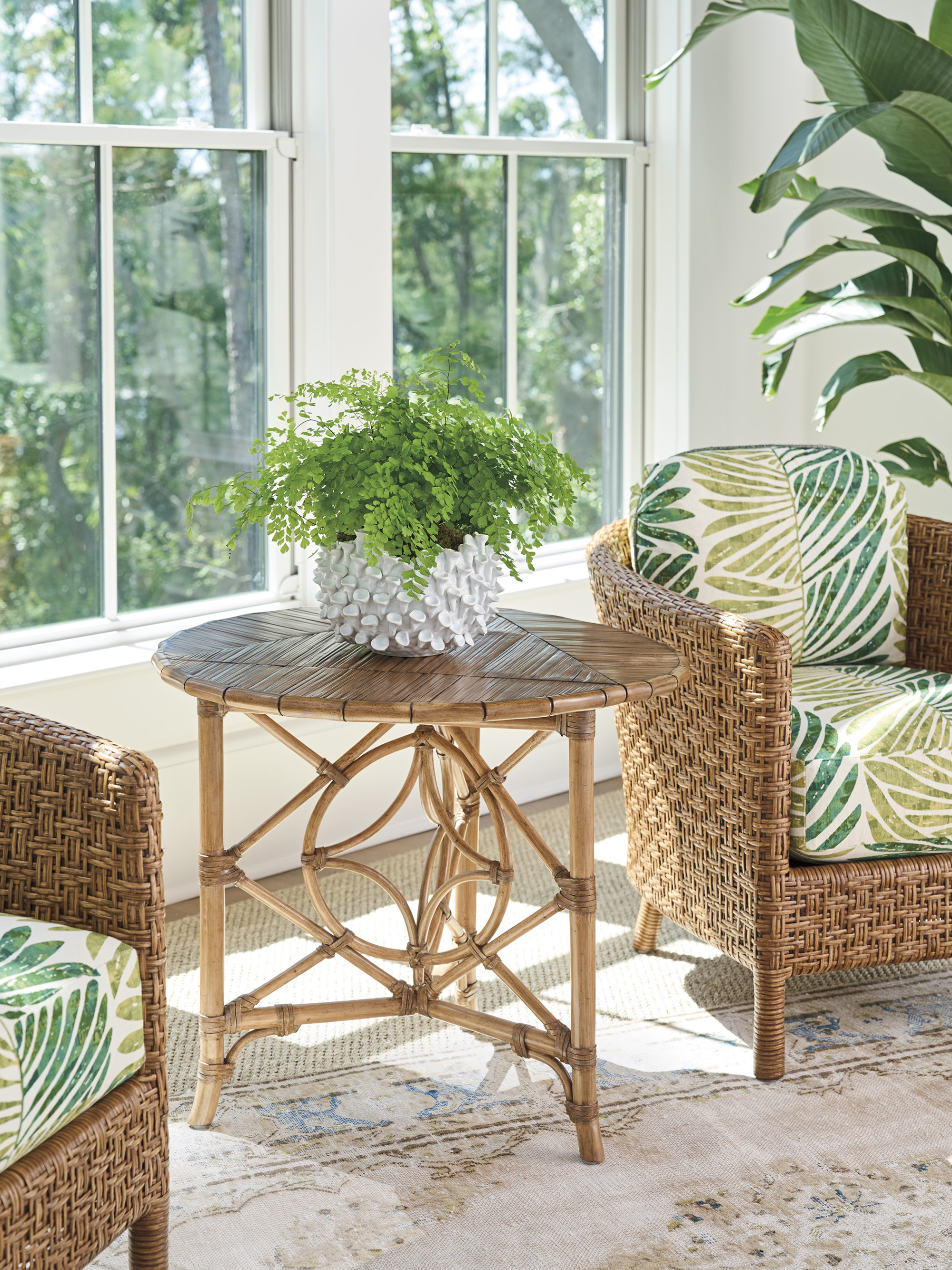 Palm Island Drop-Leaf Accent Table - image 1
