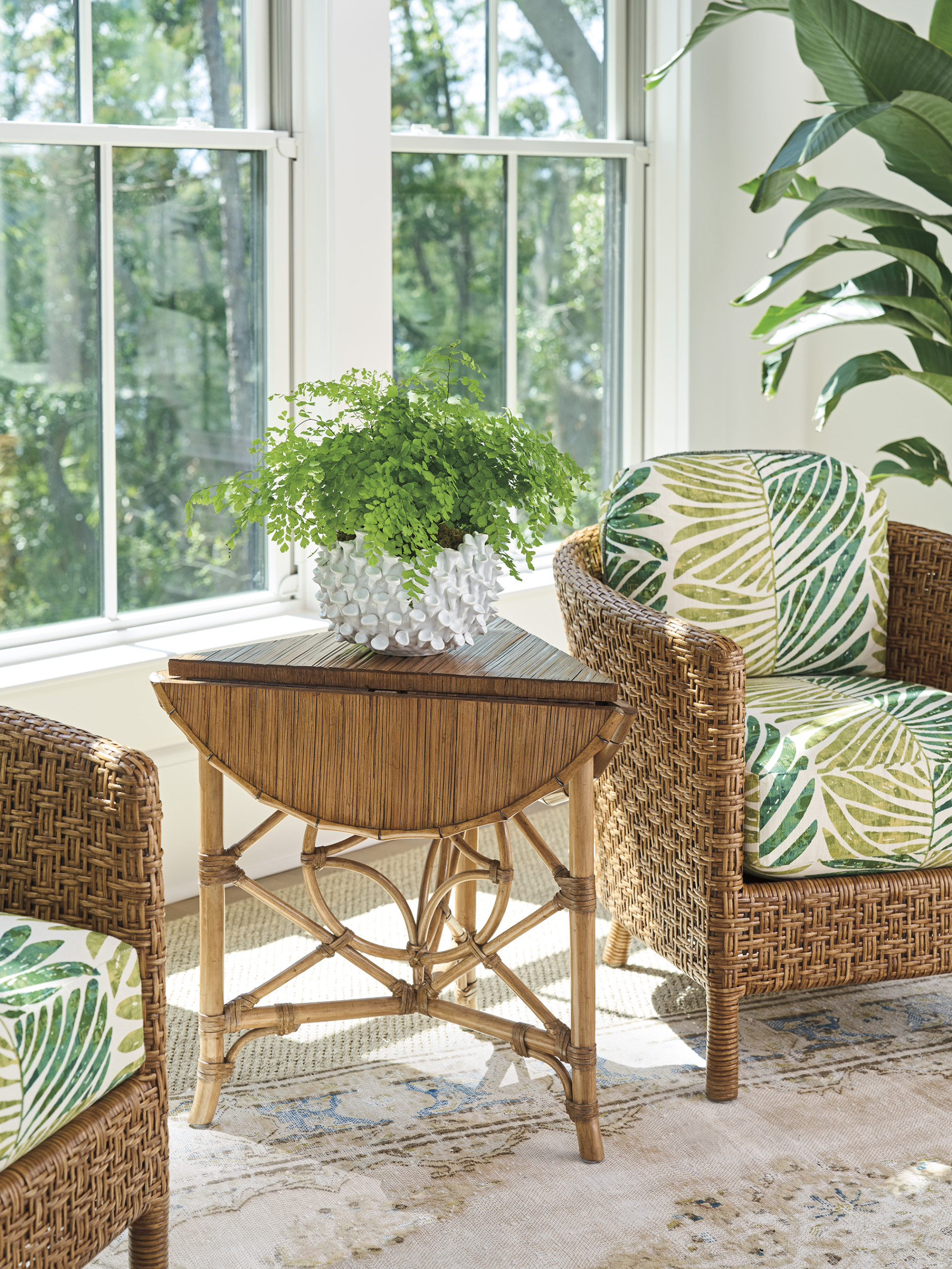 Palm Island Drop-Leaf Accent Table - image 3