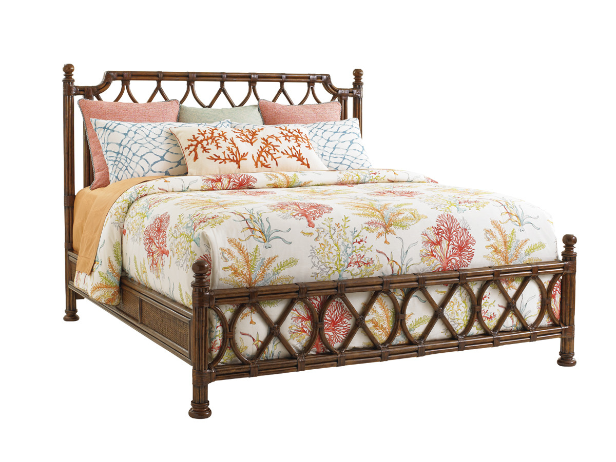 Island Breeze Rattan Bed - main image