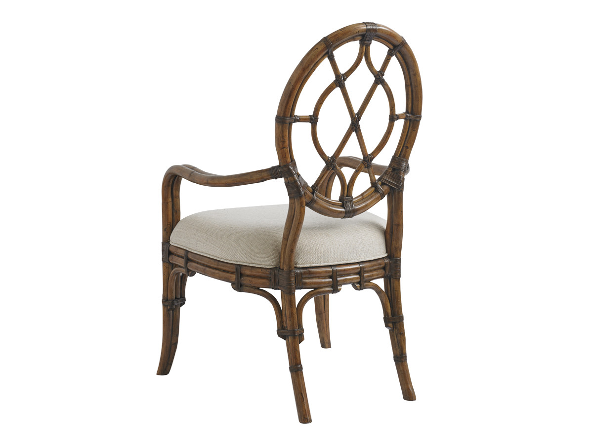 Cedar Key Oval Back Arm Chair - image 3