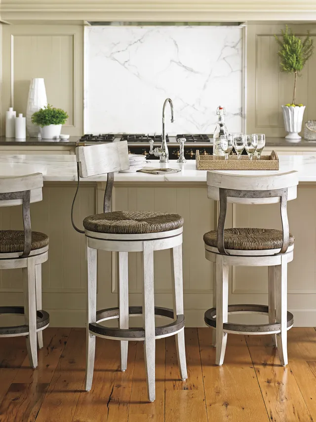 Merrick Swivel Bar Stool - Alternative View