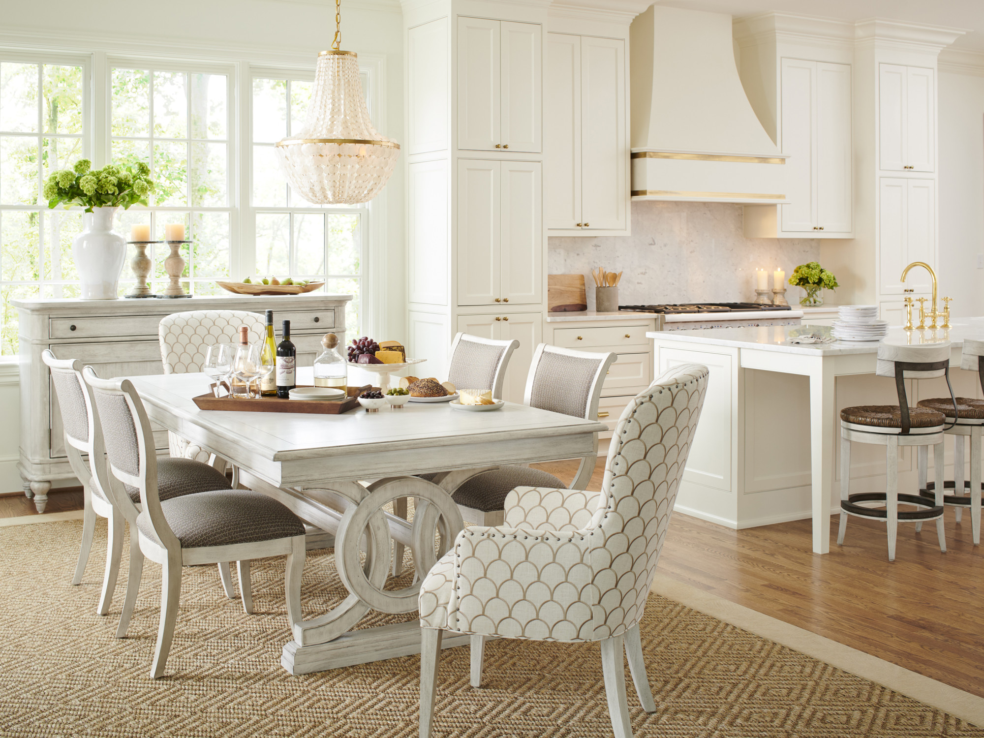 Baxter Upholstered Arm Chair - image 1