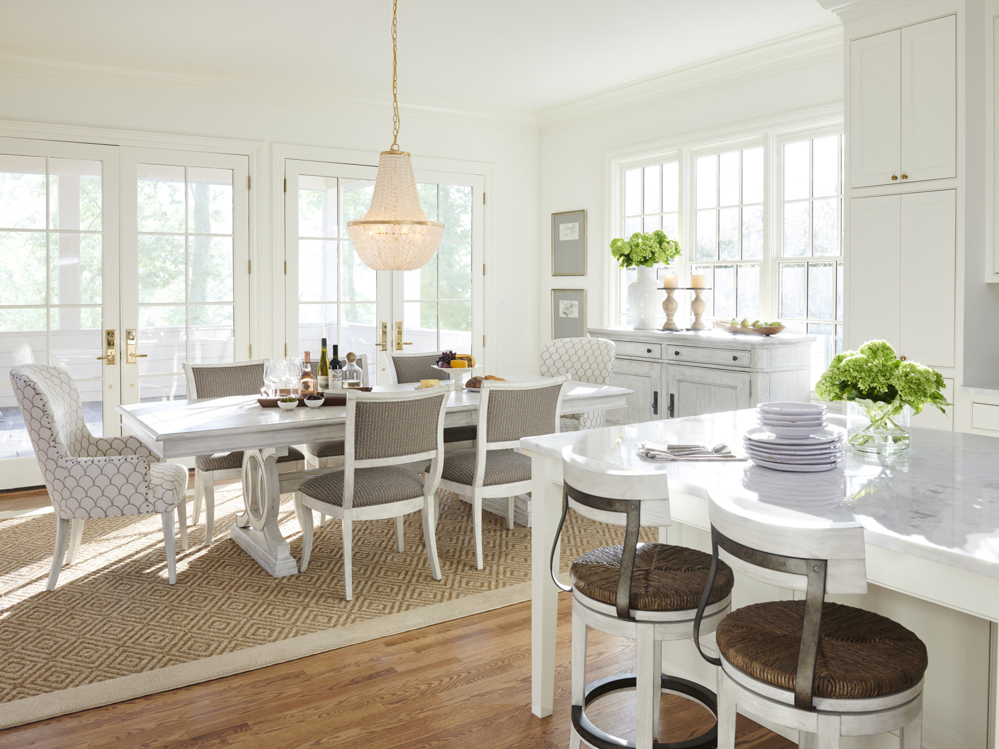 Baxter Upholstered Arm Chair - image 2