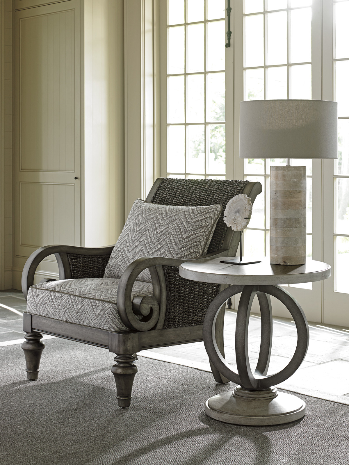 Hewlett Round Side Table - image 1