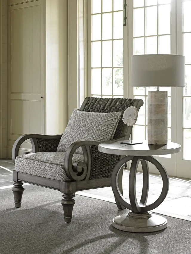 Hewlett Round Side Table - Alternative View