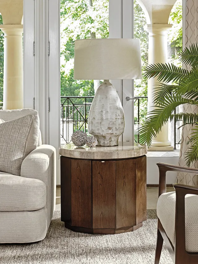 Glendora Drum Table - Alternative View