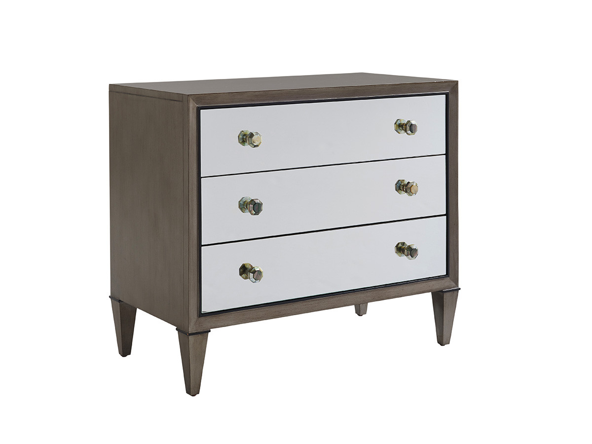 Divonne Mirrored Nightstand - main image