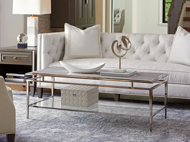 Athene Stainless Cocktail Table - Alternative View