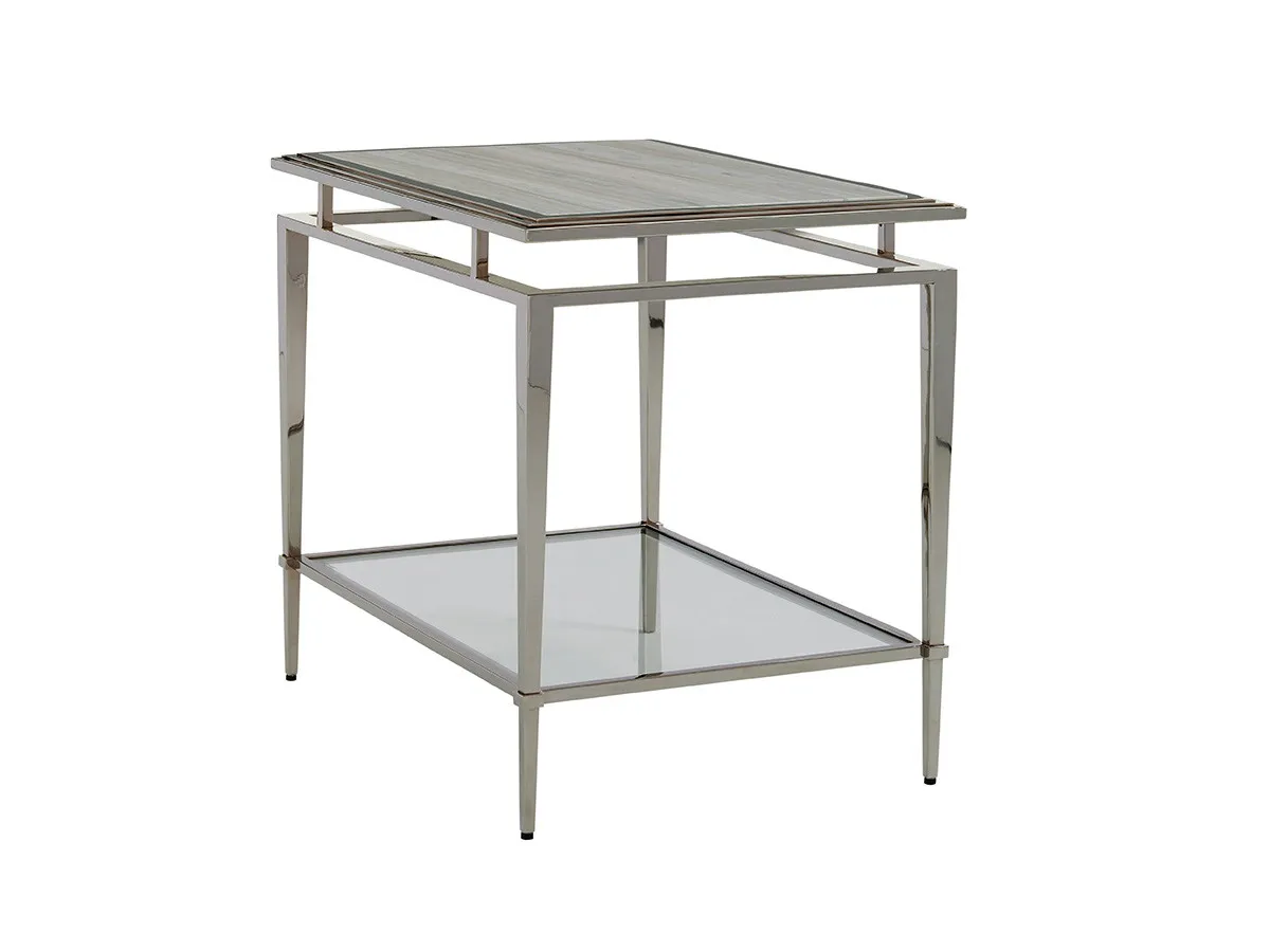 Athene Stainless End Table - primary view