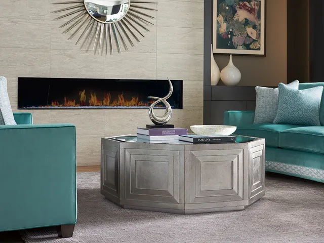 Rochelle Octagonal Cocktail Table - Alternative View