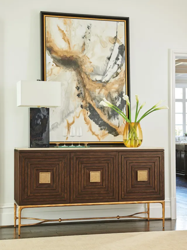 Tiburon Sideboard With Stone Top - Alternative View