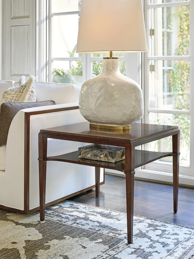 Andora Square Lamp Table - Alternative View