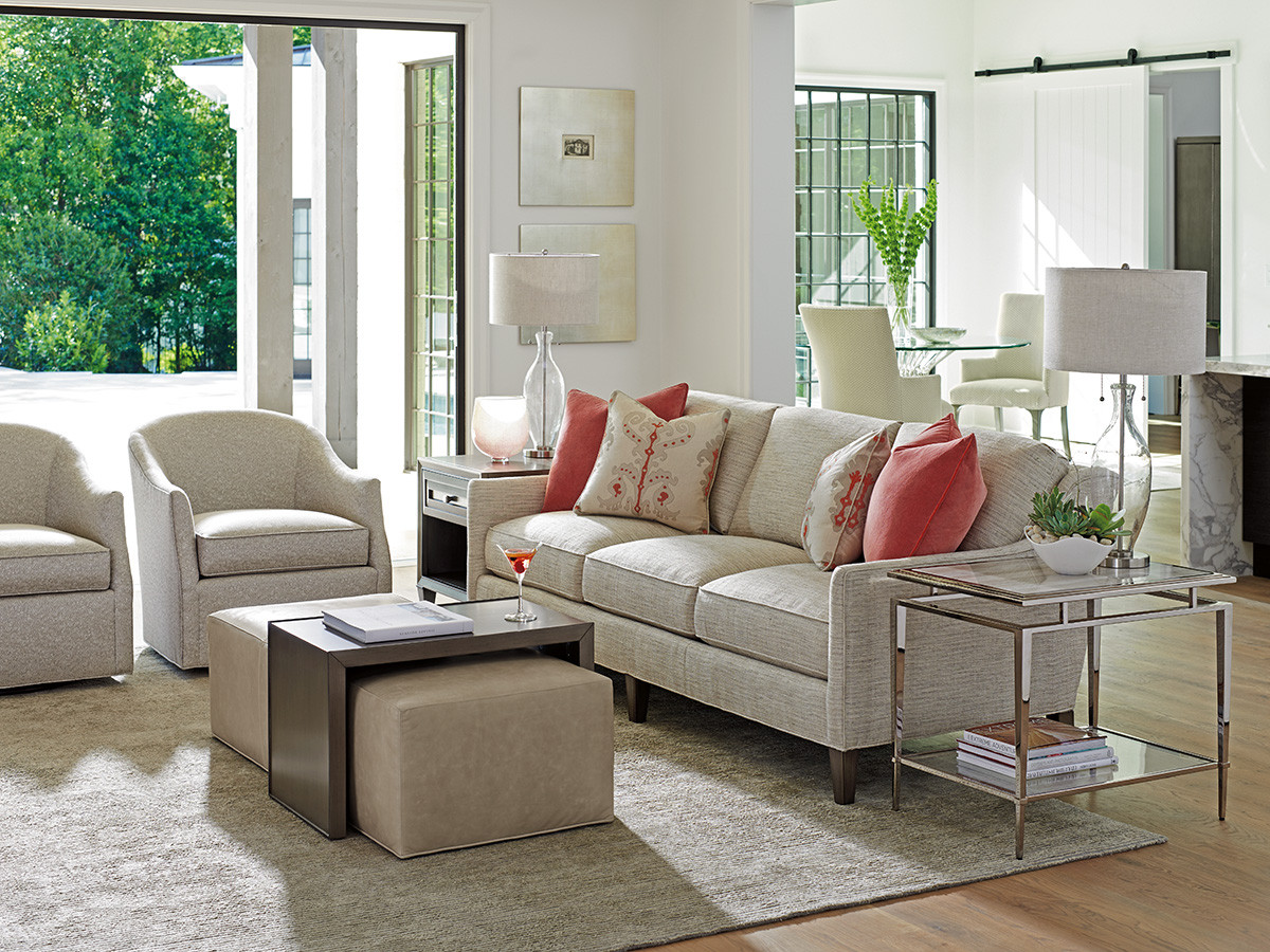 Athene Stainless End Table - image 2