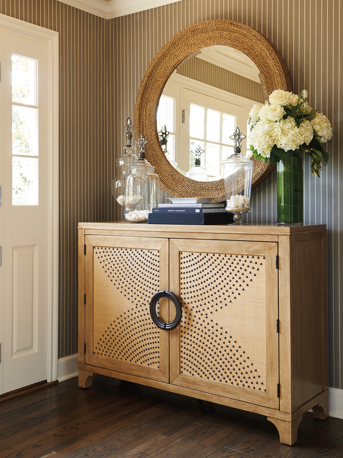 Lido Isle Nailhead Hall Chest - image 1