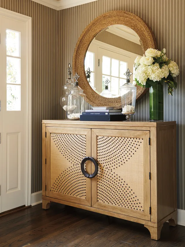 Lido Isle Nailhead Hall Chest - Alternative View