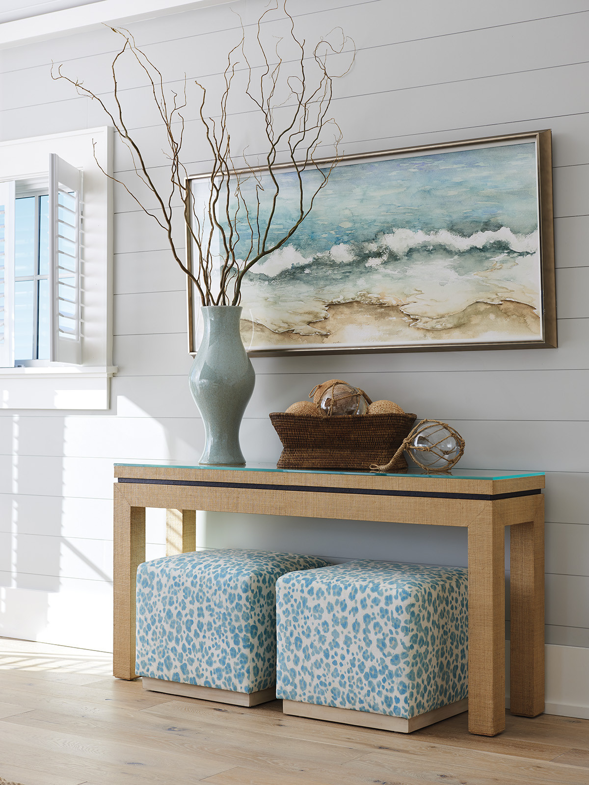 Harbor Raffia Console - image 2