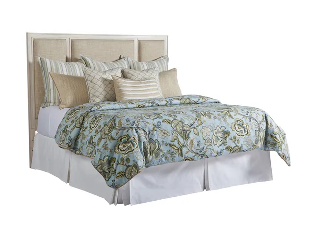 Crystal Cove Upholstered Panel Bed