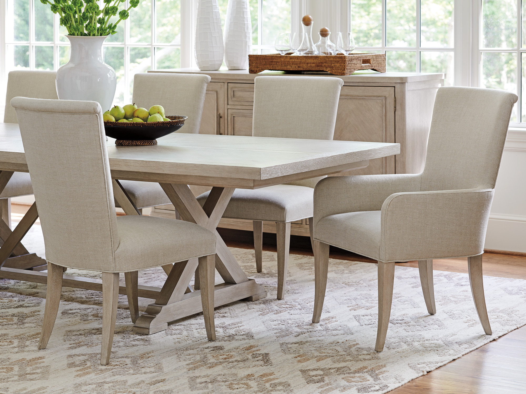Serra Upholstered Arm Chair - image 3