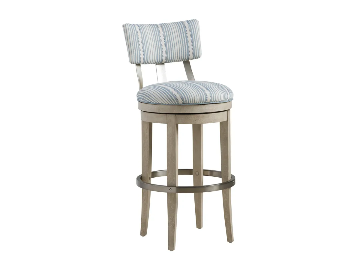 Cliffside Swivel Upholstered Bar Stool - primary view