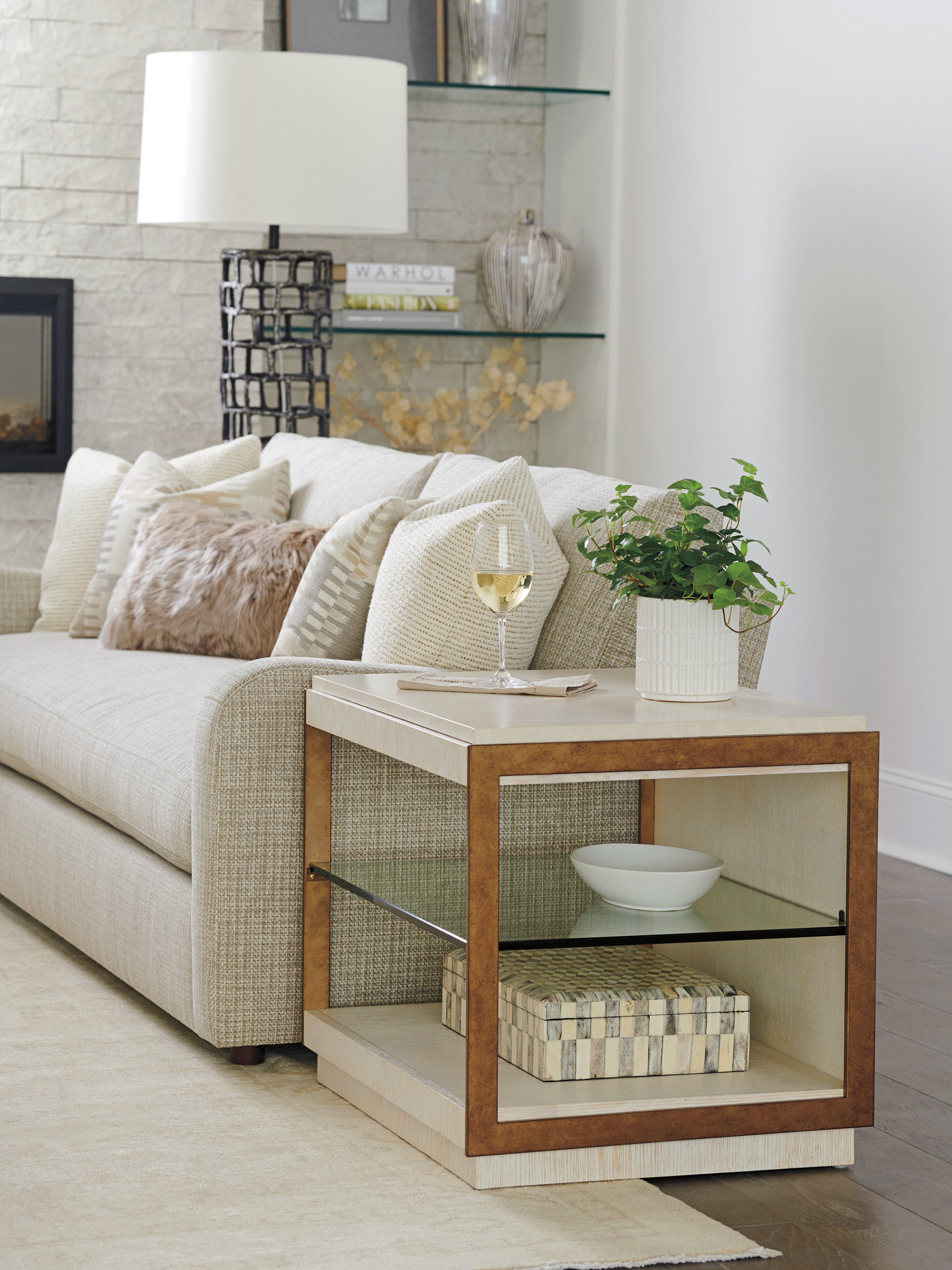 Point Lobos Rectangular End Table - image 1