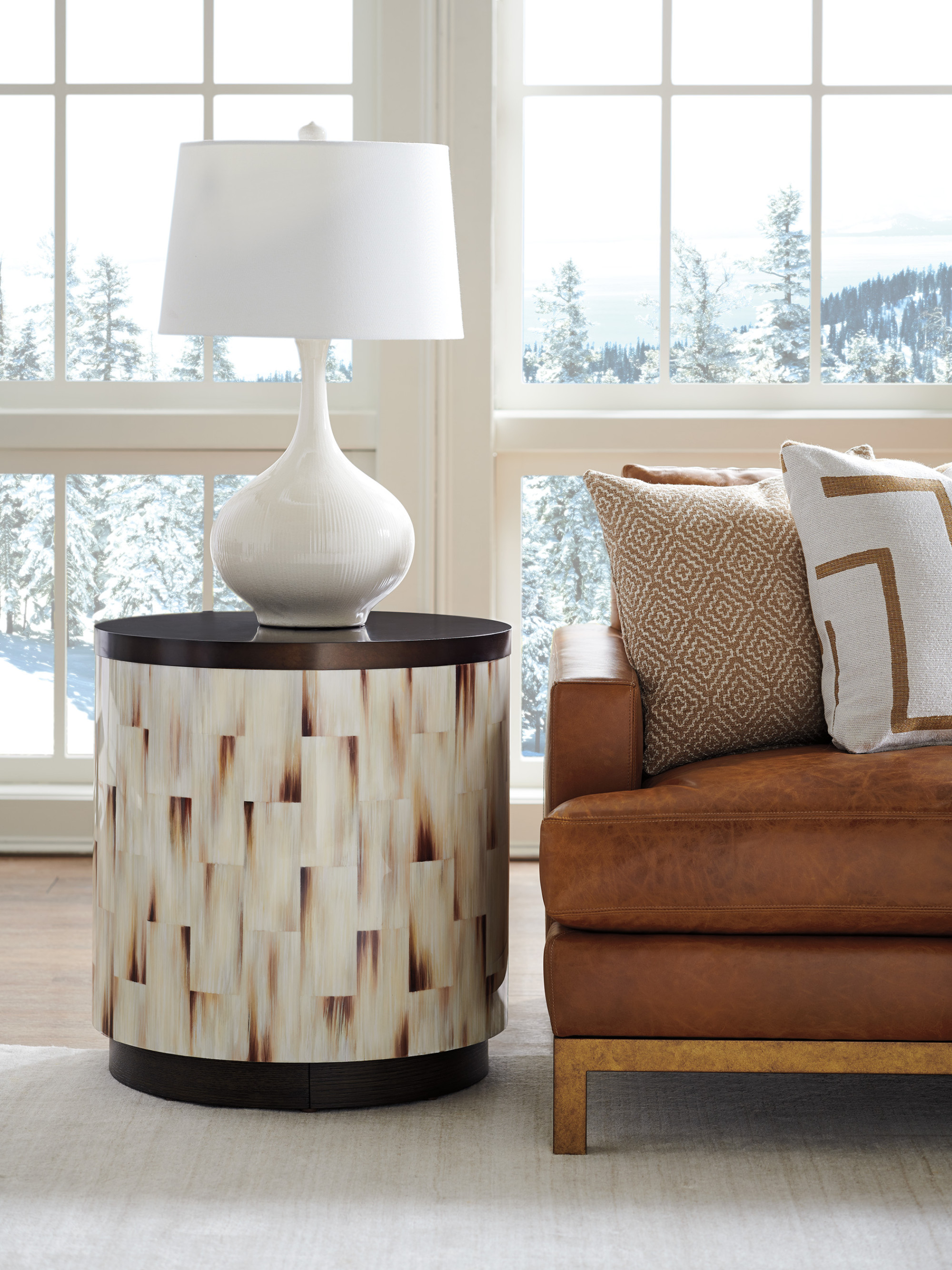 Crescent Commode End Table - image 1