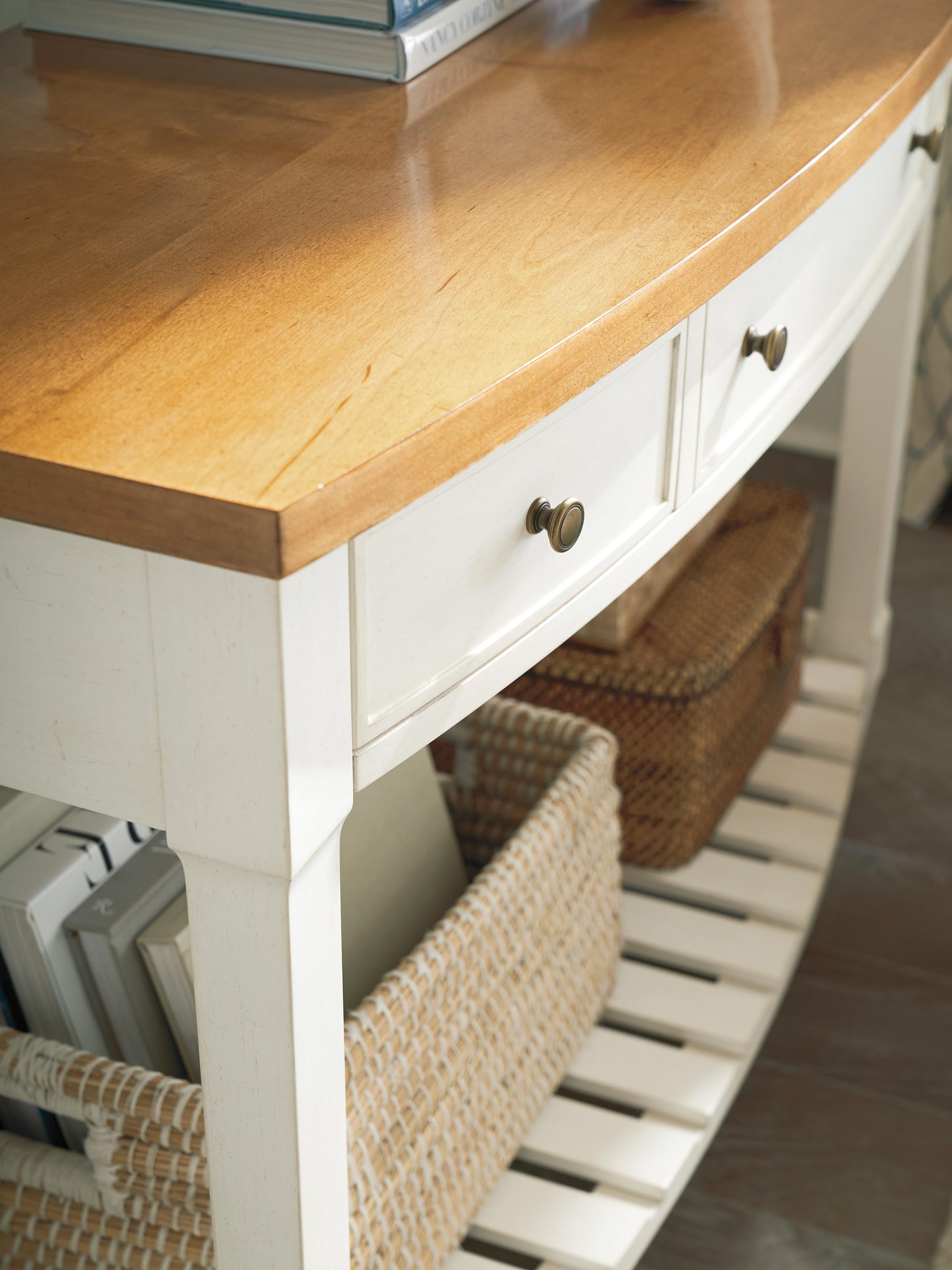 Temple Bowfront Console Table - image 2