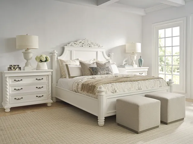 Santorini Panel Bed