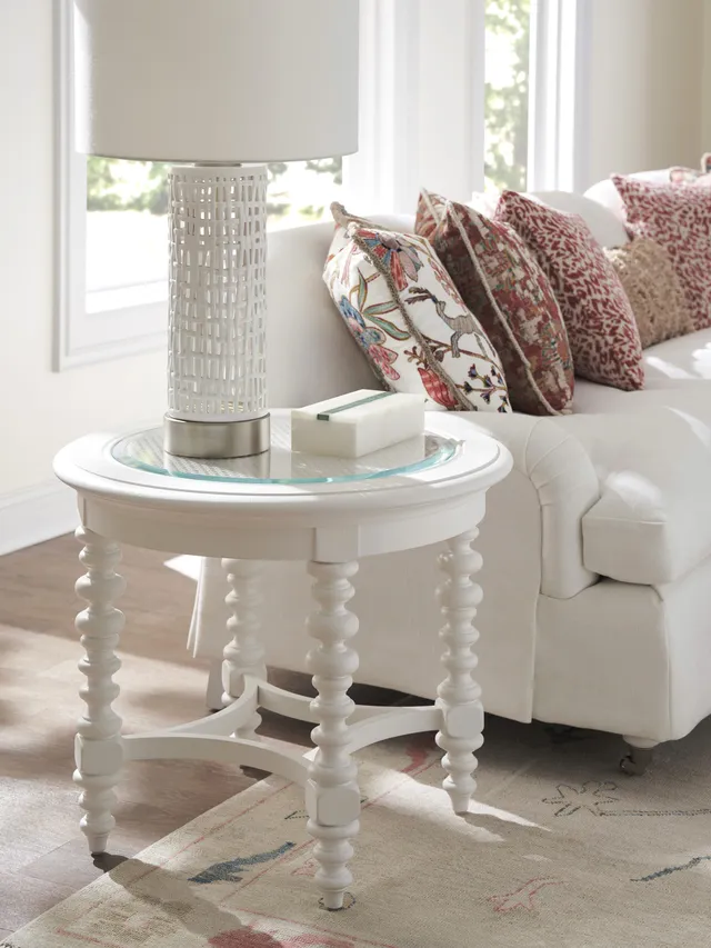 Cyprus Round End Table - Alternative View