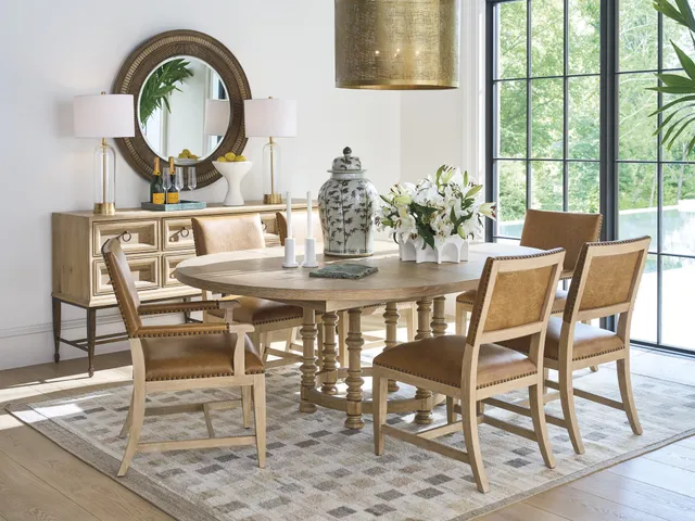 Ennisbrook Round Dinning Table - Alternative View