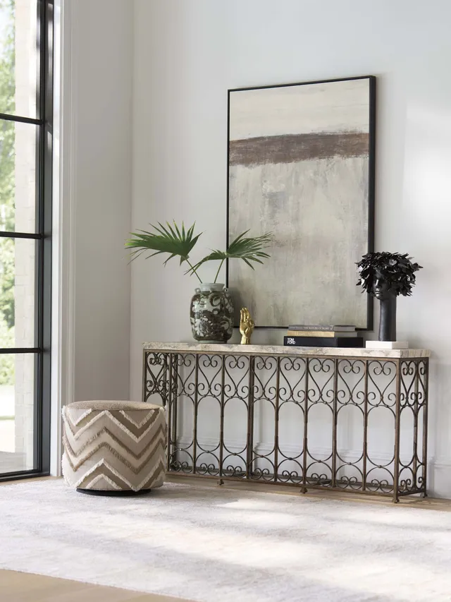 Fletcher Metal Console Table - Alternative View