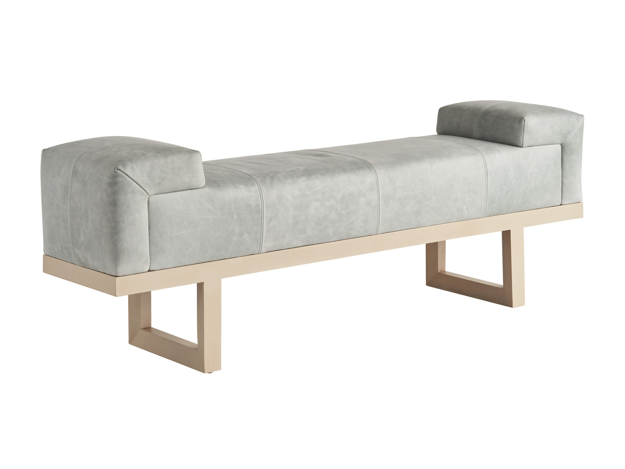 Abbott Leather Bench - main image