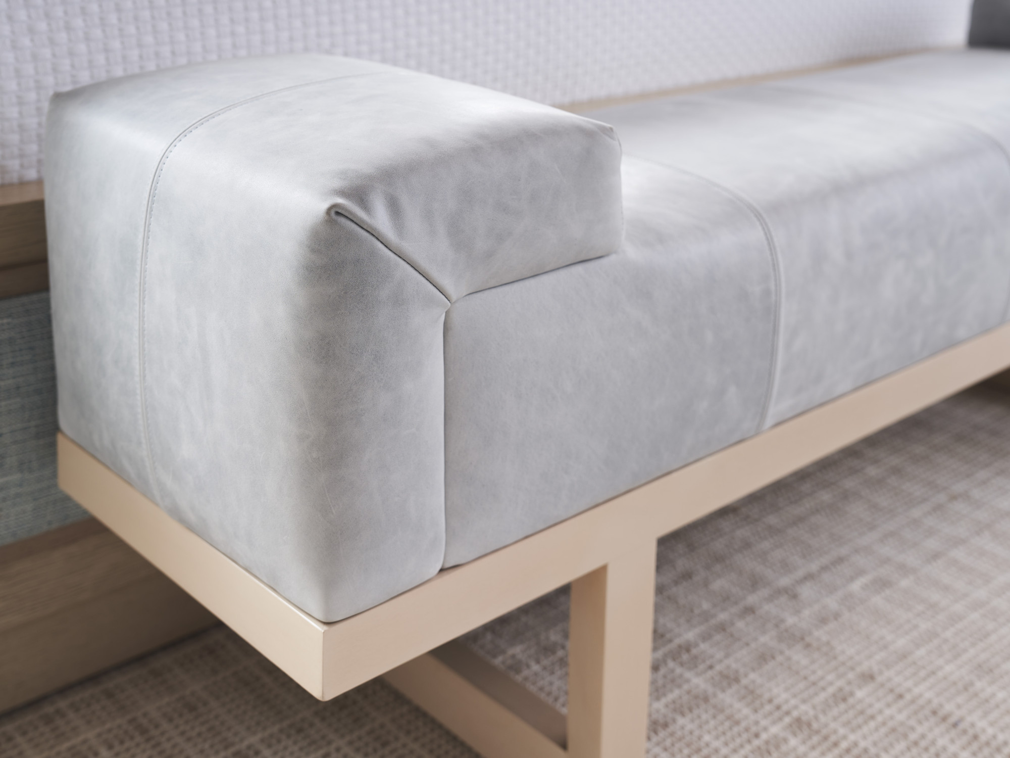 Abbott Leather Bench - image 3